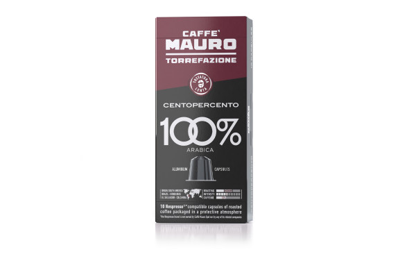 Nespresso® Kompatible Kapseln - CENTOPERCENTO 100...